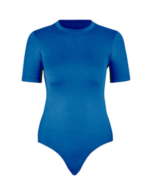 Fearless Bodystocking w/Logo - Strong Blue