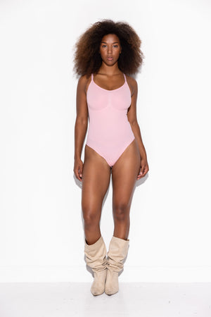 Coco Shapewear Bodysuit - Cream Pink