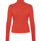Faye High Neck w/Logo Functional Comfort-Crush Red