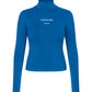 Faye High Neck w/Logo - Strong Blue (Lev Marts 2026)