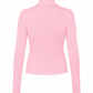 Faye High Neck w/Logo Functional Comfort-Cream Pink