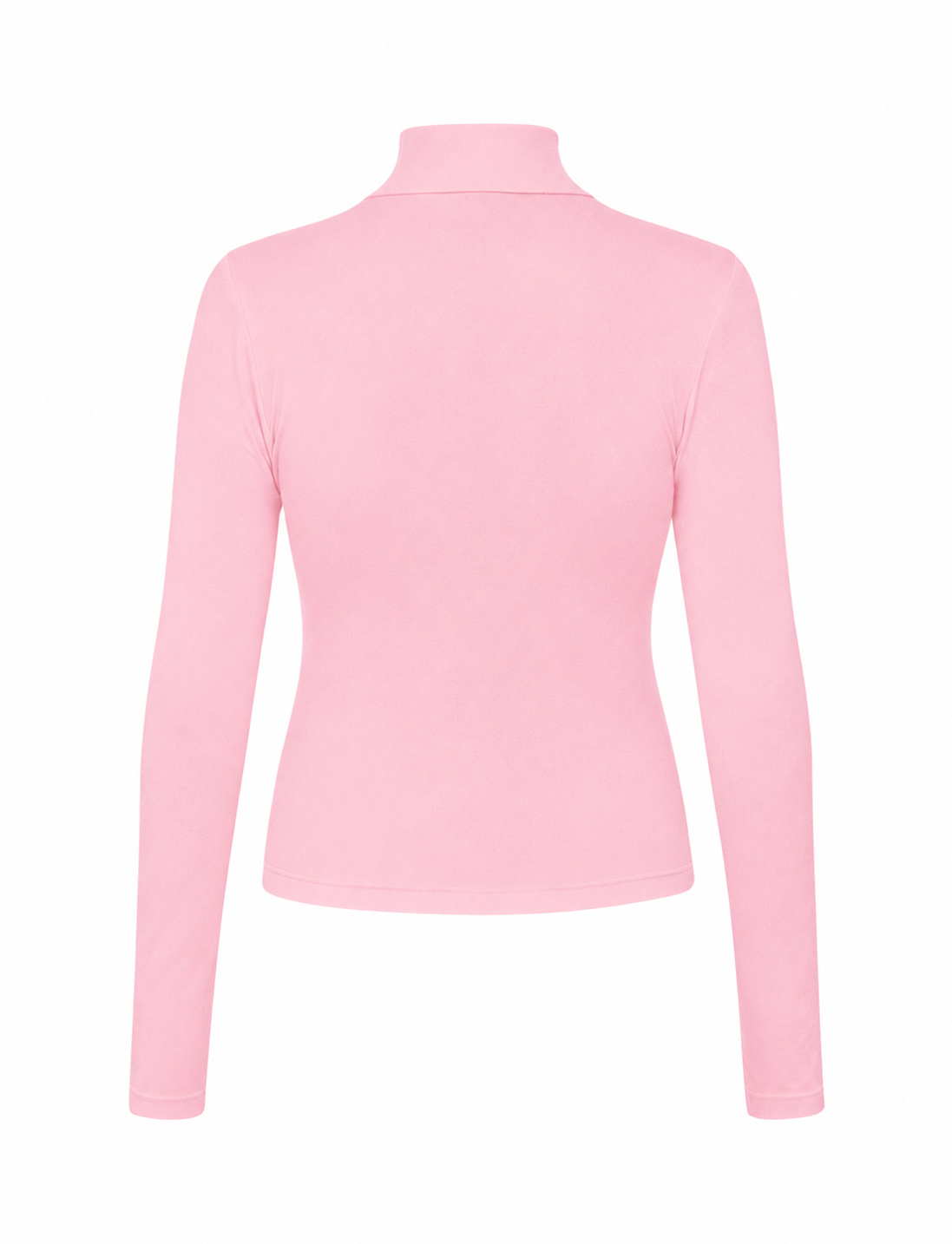Faye High Neck w/Logo Functional Comfort-Cream Pink
