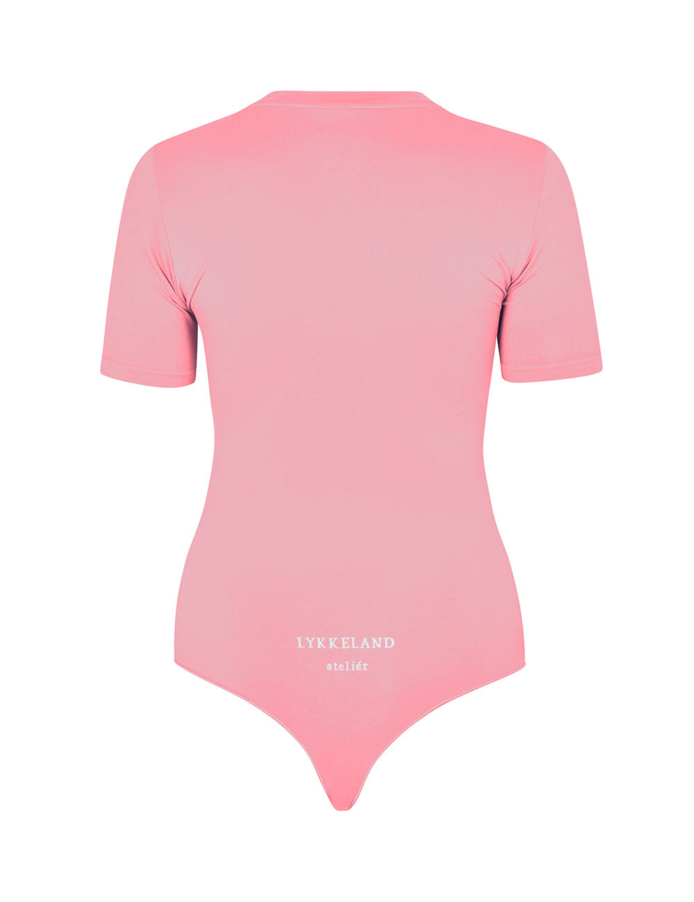 Fearless Bodystocking w/Logo - Cream Pink