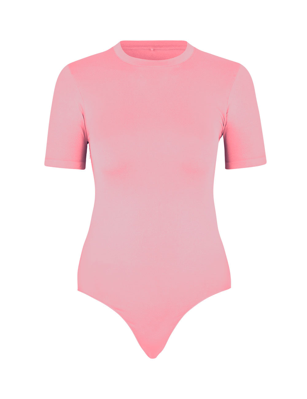 Fearless Bodystocking w/Logo - Cream Pink