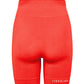 Honest Midwaist Shorts w/Logo Functional Comfort - Crush Red