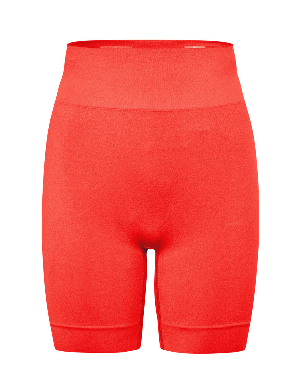 Honest Midwaist Shorts w/Logo Functional Comfort - Crush Red