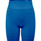 Honest Midwaist Shorts w/Logo Functional Comfort- Strong Blue