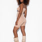 Alturra Highwaist Shaping shorts - Tan