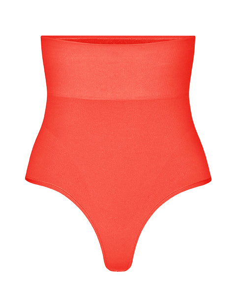 Second Skin High waist thong - Crush Red