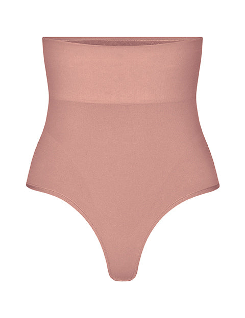 Second Skin High waist thong - Taupe