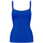 Second Skin Cami Top - Strong Blue