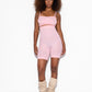 Alturra Highwaist Shaping shorts - Cream Pink