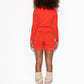 Honest Midwaist Shorts w/Logo Functional Comfort - Crush Red