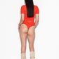 Fearless Bodystocking w/Logo - Crush Red