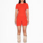 Honest Midwaist Shorts w/Logo Functional Comfort - Crush Red