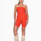 Alturra Highwaist Shaping Shorts - Crush Red