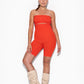 Alturra Highwaist Shaping Shorts - Crush Red