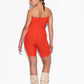 Alturra Highwaist Shaping Shorts - Crush Red