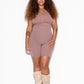 Alturra Highwaist Shaping shorts - Taupe