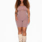 Alturra Highwaist Shaping shorts - Taupe
