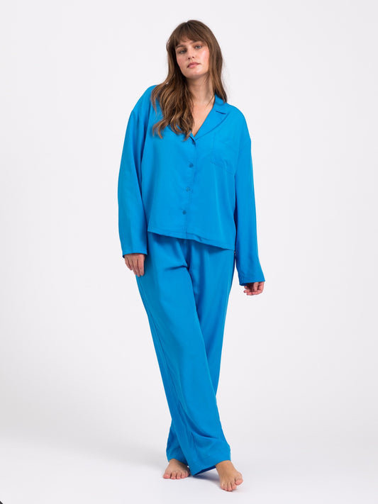 Snuggle pajama pants - Bright Blue