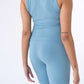 Topping high-waisted leggings